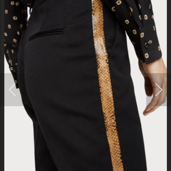 Scotch & soda tailored side stripe snake trouser - Picture 4 of 9